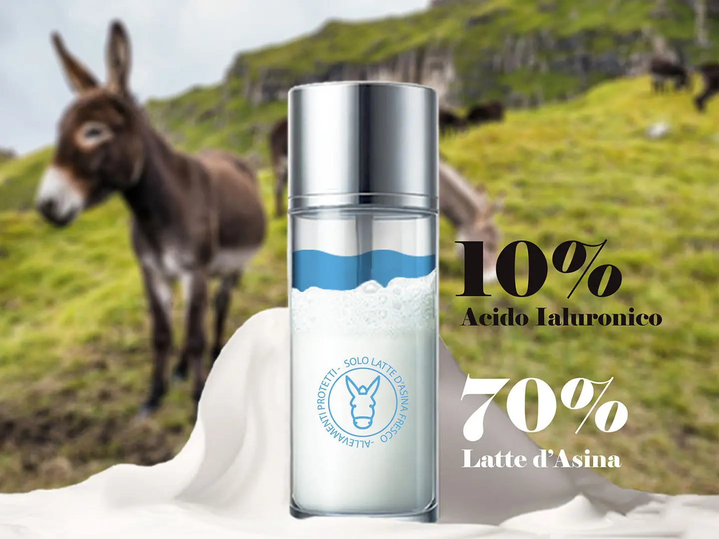 percentuale latte d'asina nella migliore crema viso