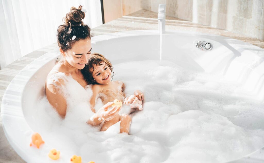 bagno doccia al latte d asina lunabianca cosmetica gentile per bambini tutta la famiglia